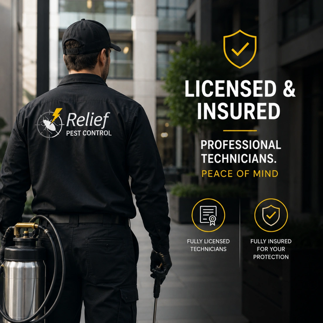 Licensed-and-insured-pest-control-technicians for Toronto pest control